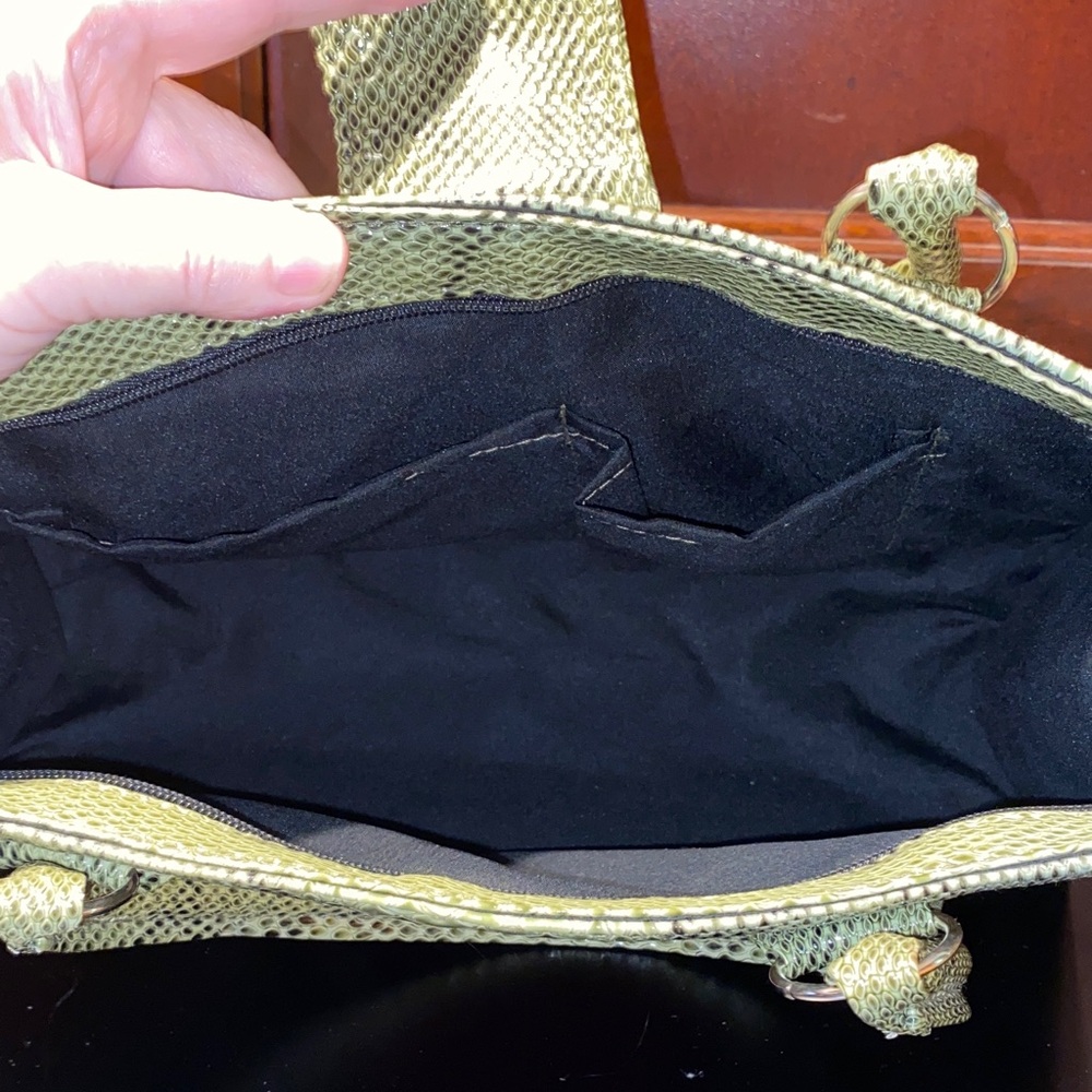 Multicolor Patchwork Handbag - Picture 9 of 16